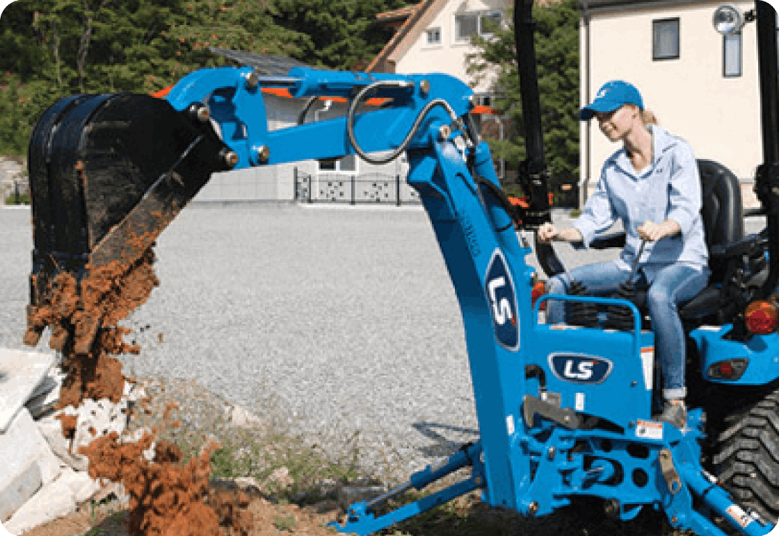 MT1.25 | LS Tractor | 30HP 4WD 1267cc τρακτέρ χορτοκοπτικό