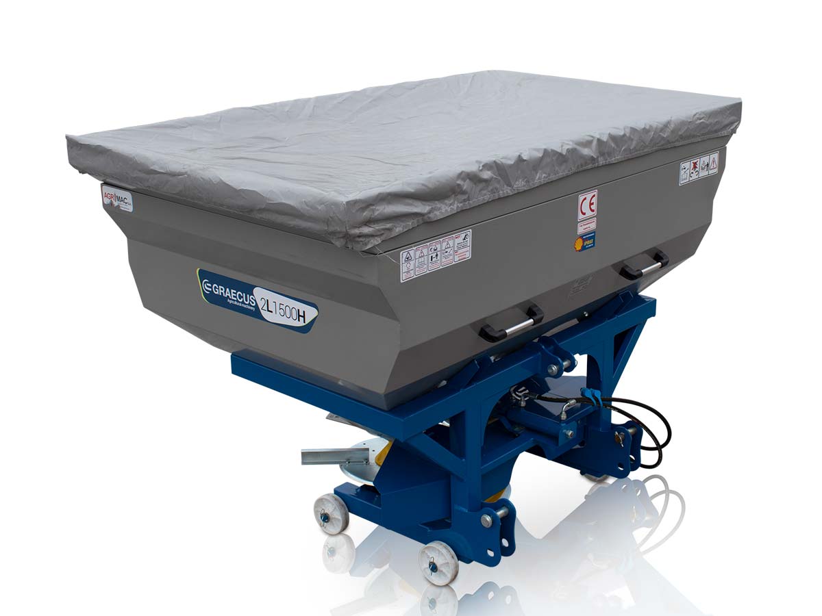 2L1500H | Graecus | Λιπασματοδιανομέας υδραυλικός με διπλή φτερωτή 