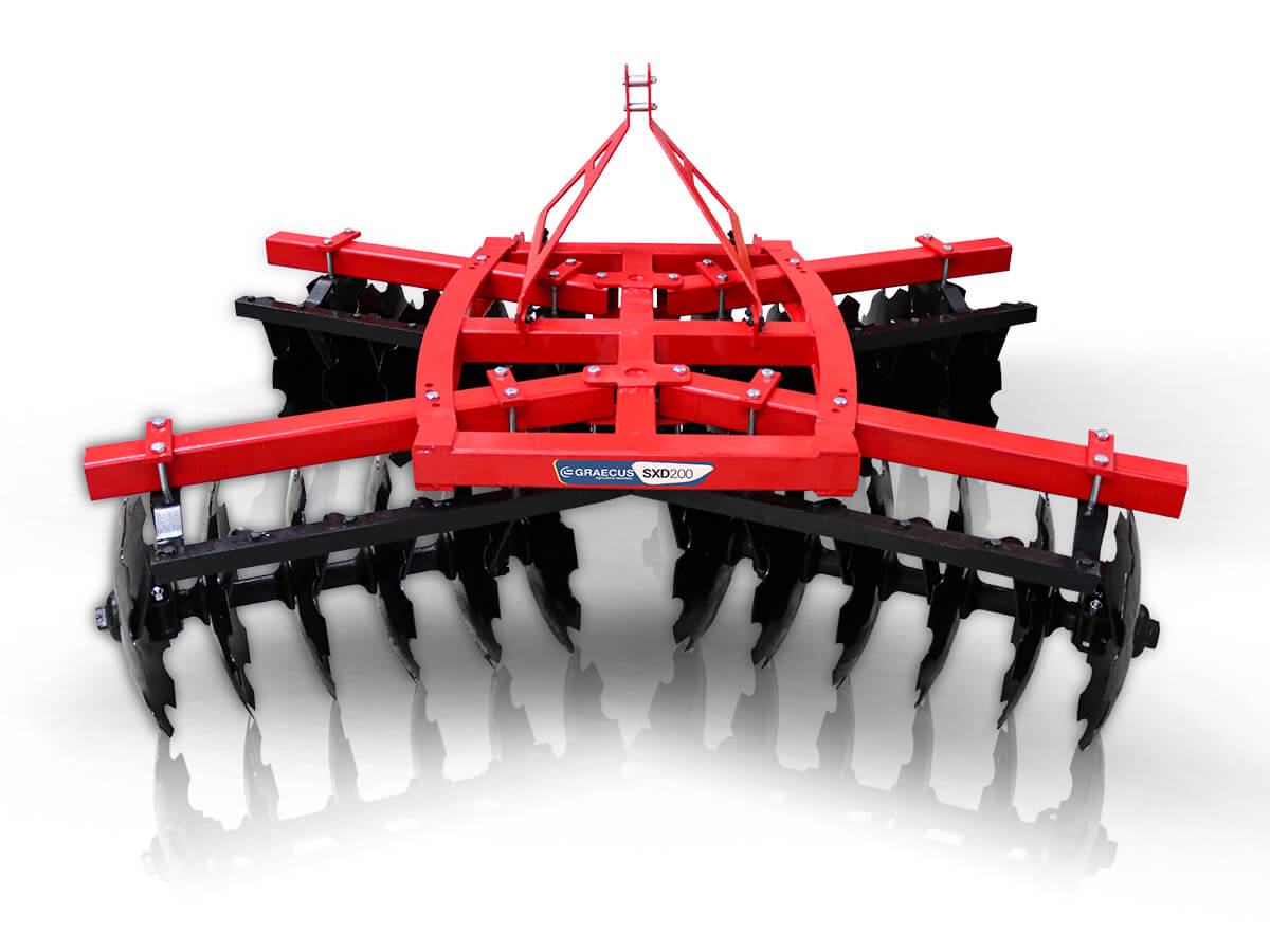 SXD160 | Graecus | Δισκοσβάρνα τύπου Χ 1,60m 