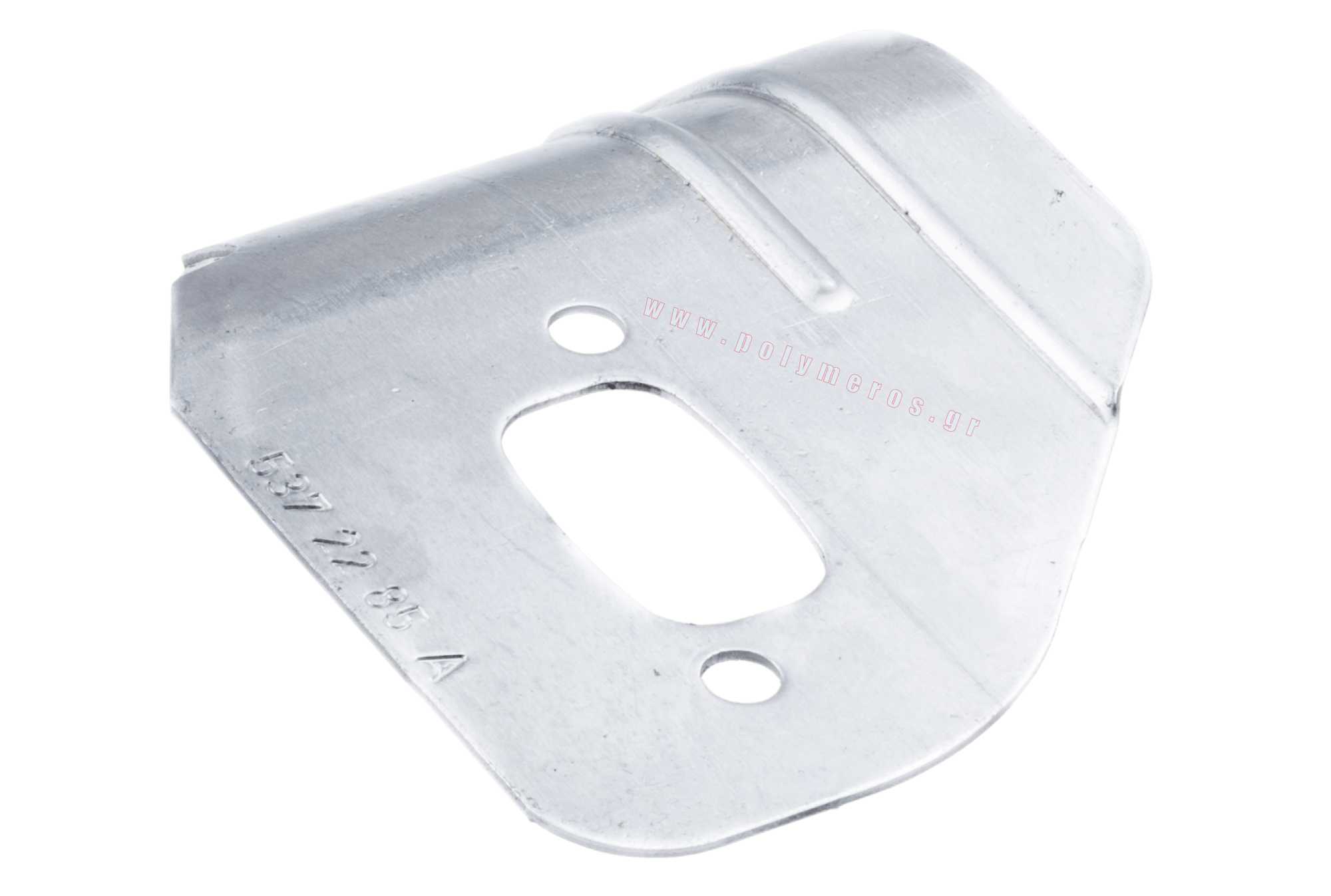 Φλάντζα εξάτμισης αλουμινίου, εκτροπέας θερμότητας, Θαμνοκοπτικών  Husqvarna 343R, 345 R (5372285-01)