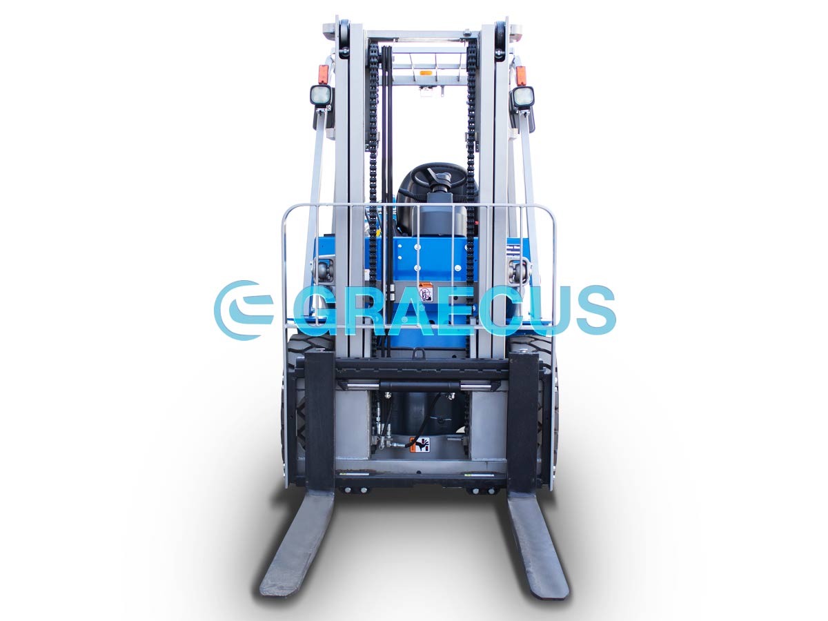 FD30V-Kubota (ΡΙΚ) | Graecus | Κλάρκ 3.0Τ Kubota STAGE V diesel | Duplex 3000mm | υδραυλική πλάγια μετατόπιση | πιρούνια 1220mm