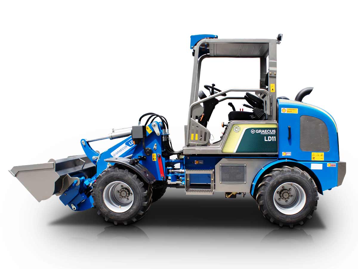 LD11 | Graecus | Σπαστός τροχοφόρος φορτωτής 