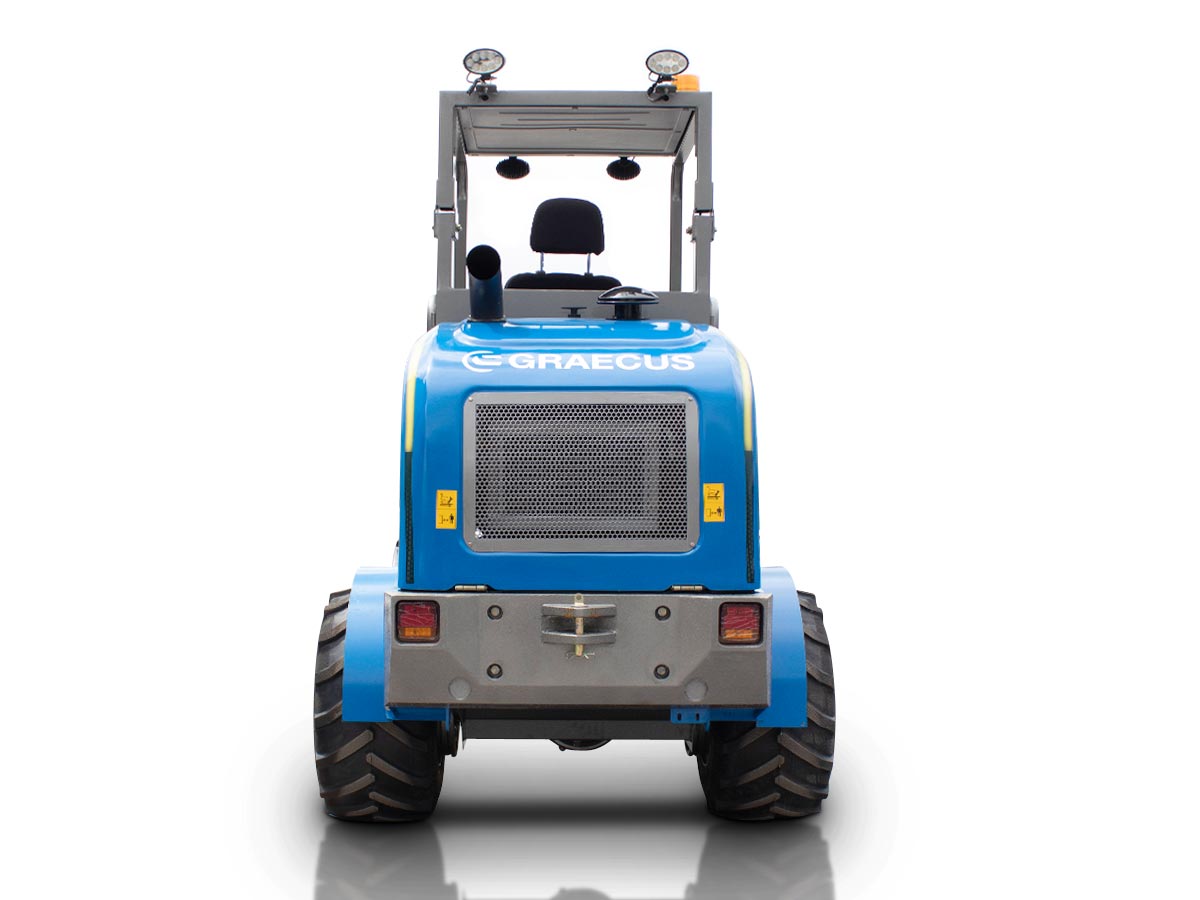 LD11 | Graecus | Σπαστός τροχοφόρος φορτωτής 