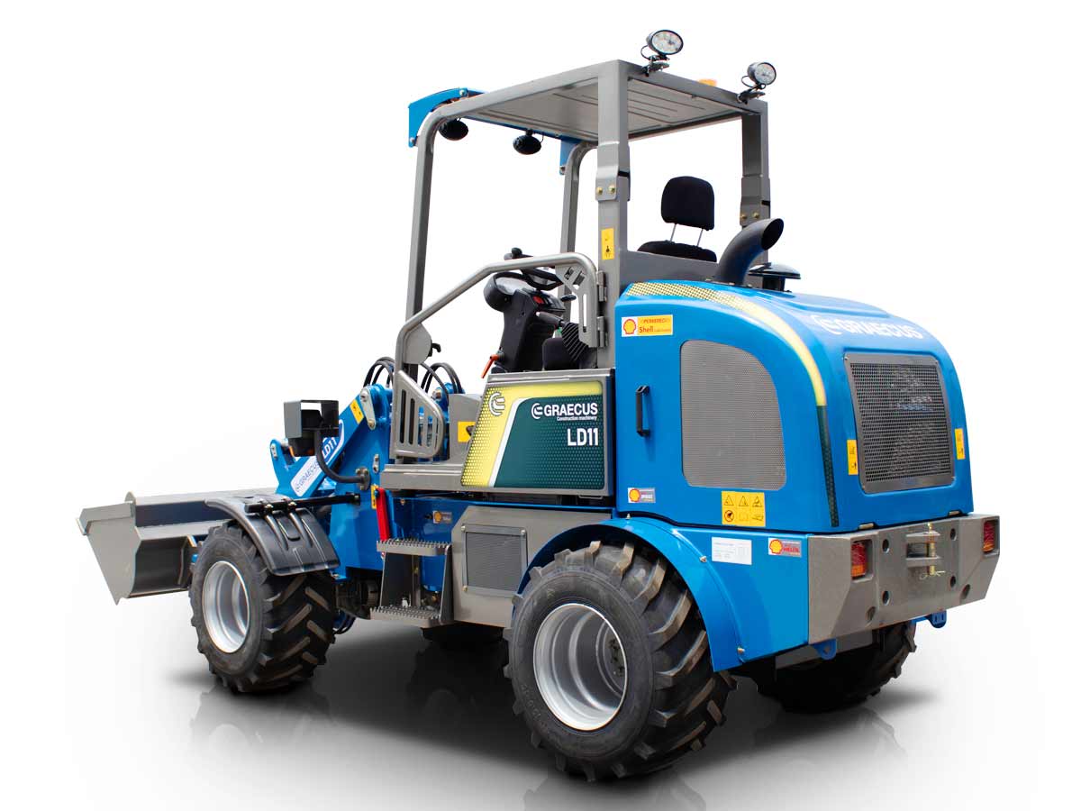 LD11 | Graecus | Σπαστός τροχοφόρος φορτωτής 