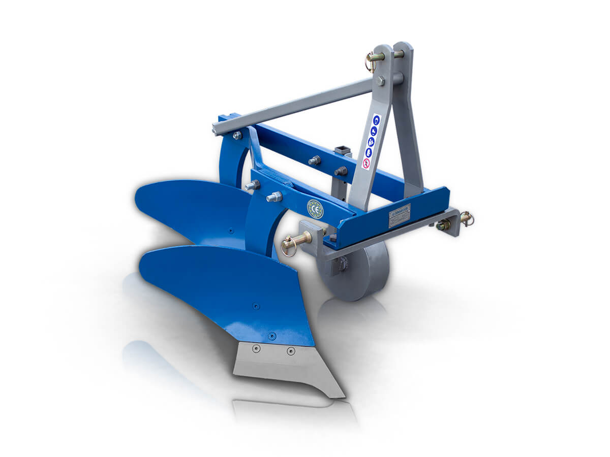 DIA10 | Graecus | Άροτρο-Αλέτρι 2υνο 10″ τρακτέρ με ρόδα Φ280 