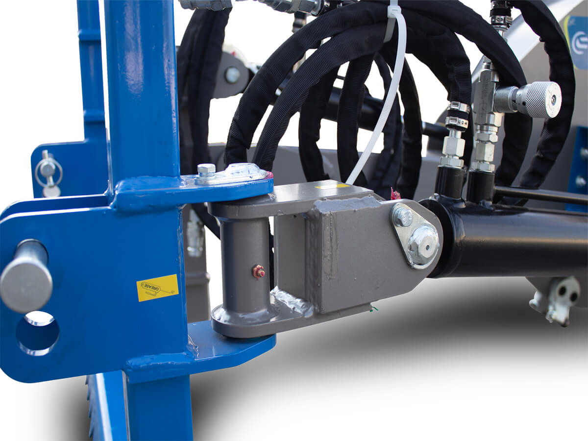 VGALTIS 61S | Graecus | Καταστροφέας κορμών με υδραυλική ανύψωση και περιστροφή 