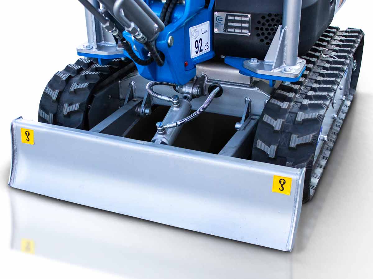 EB10-BOOM | Graecus | Μικρός ερπυστριοφόρος εκσκαφέας 1T, Diesel, με περιστροφή στην μπούμα και γραμμή σφύρας 