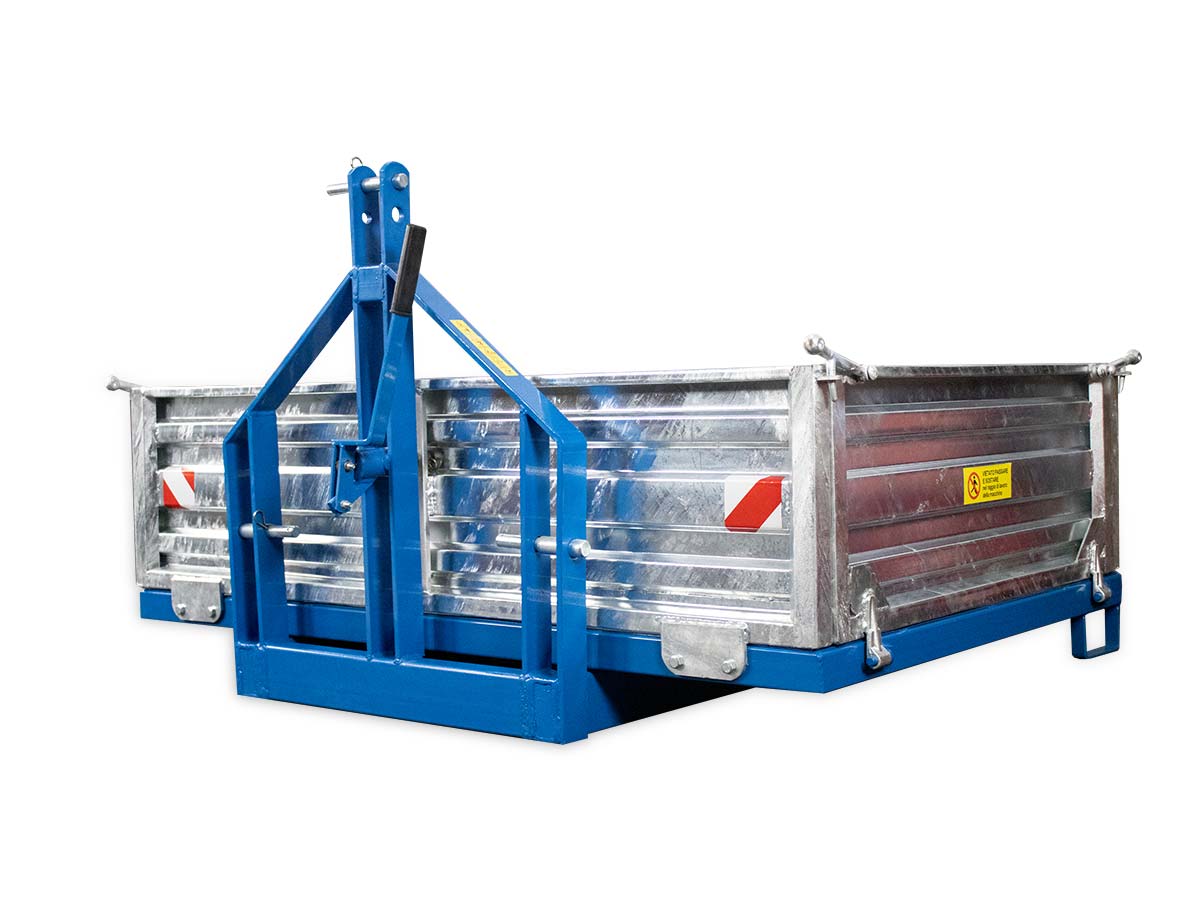 CM140-H | Graecus | Αναρτώμενο κουτί μεταφοράς 1400mm με υδραυλική ανατροπή