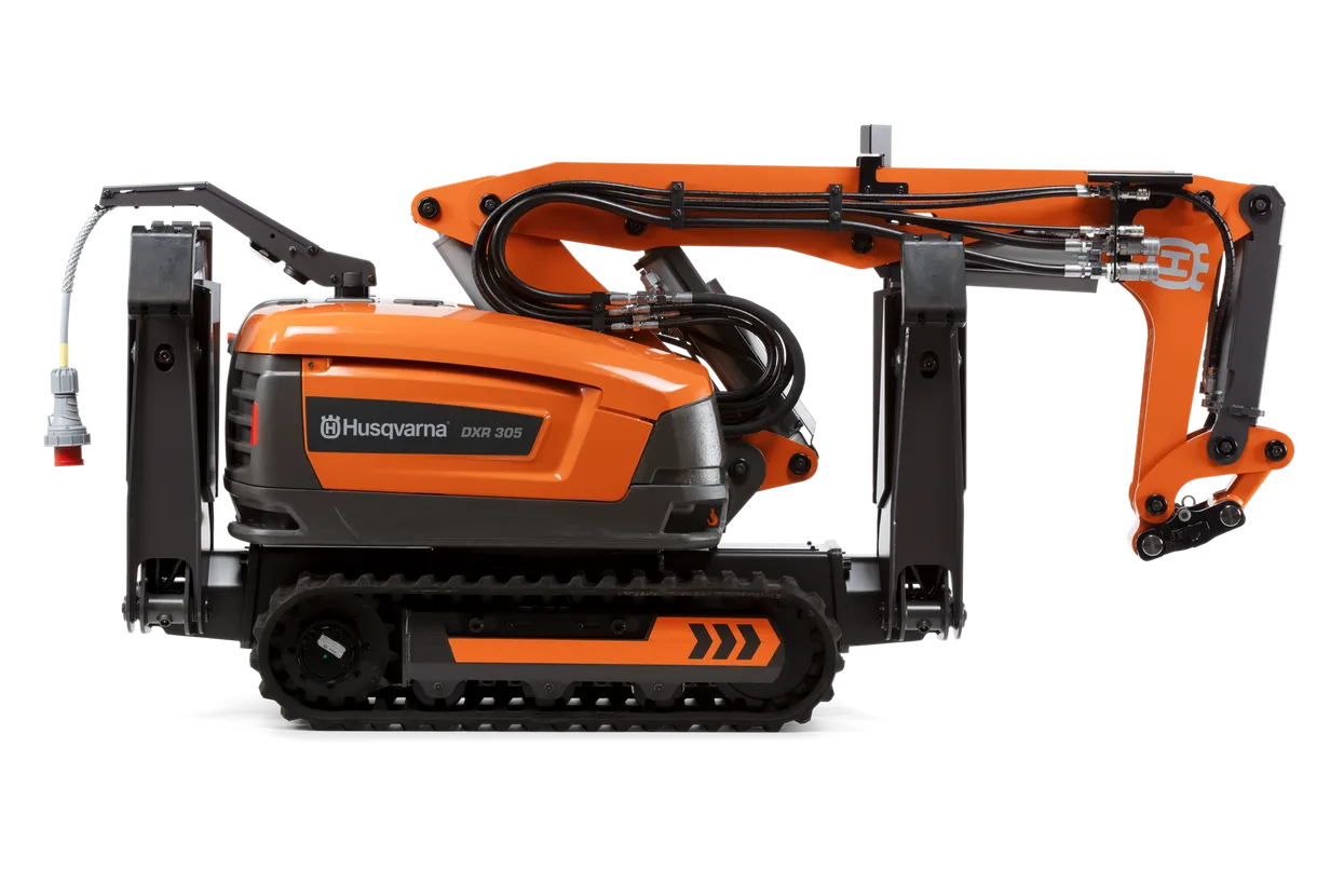 Τηλεχειριζόμενo ρομπότ κατεδάφισης Husqvarna DXR 305