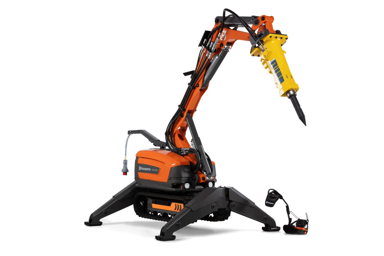 Τηλεχειριζόμενo ρομπότ κατεδάφισης Husqvarna DXR 305