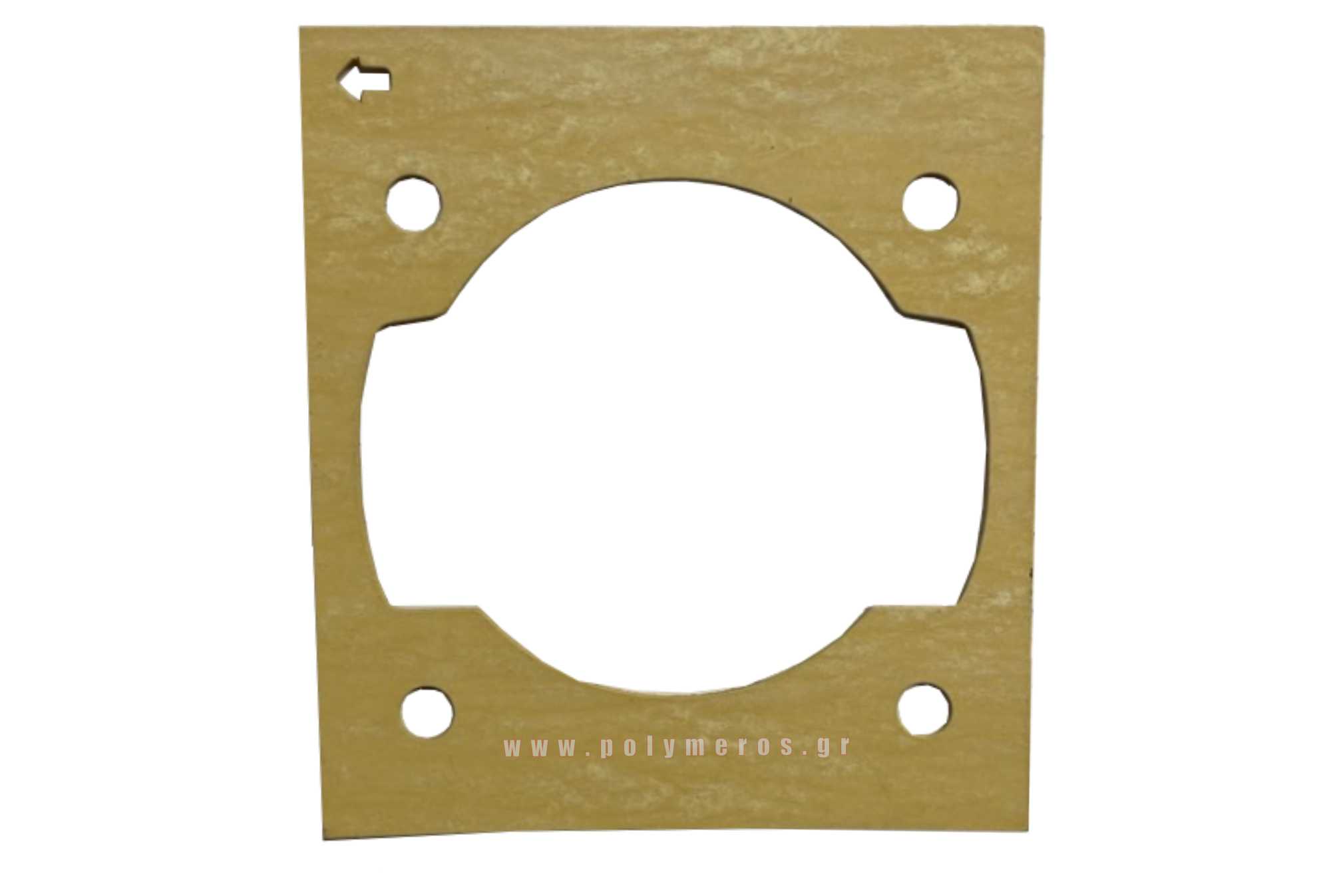 Φλάντζα κυλίνδρου θαμνοκοπτικού Husqvarna 553RS, 253RJ, 253RB, 553RBX, 253R (5216343-01)