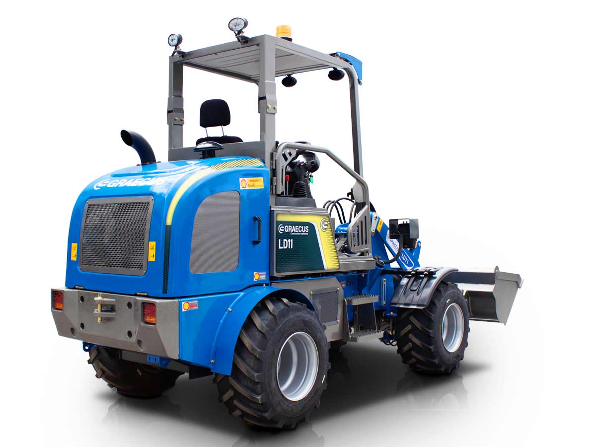 LD11 | Graecus | Σπαστός τροχοφόρος φορτωτής 