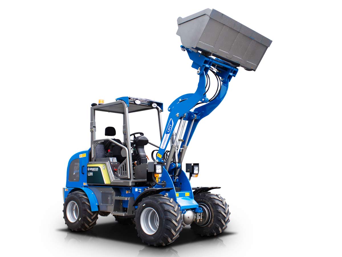 LD11 | Graecus | Σπαστός τροχοφόρος φορτωτής 