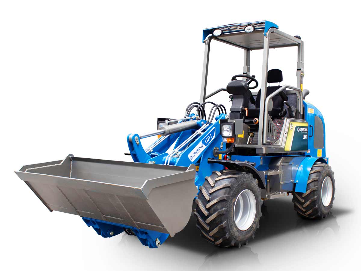 LD11 | Graecus | Σπαστός τροχοφόρος φορτωτής 