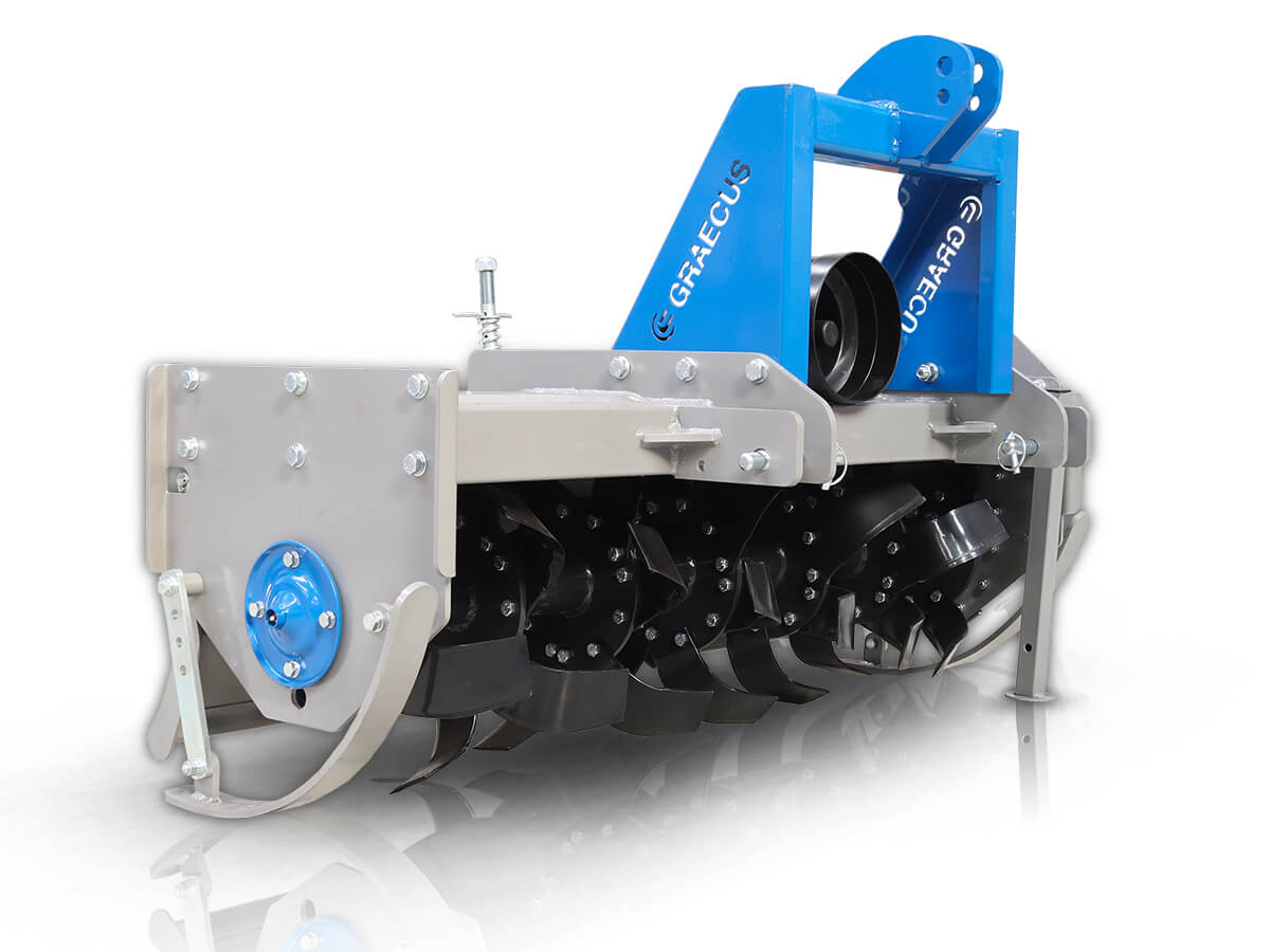 BF105 | Graecus | Φρέζα τρακτέρ βαρέως τύπου γραναζωτή 