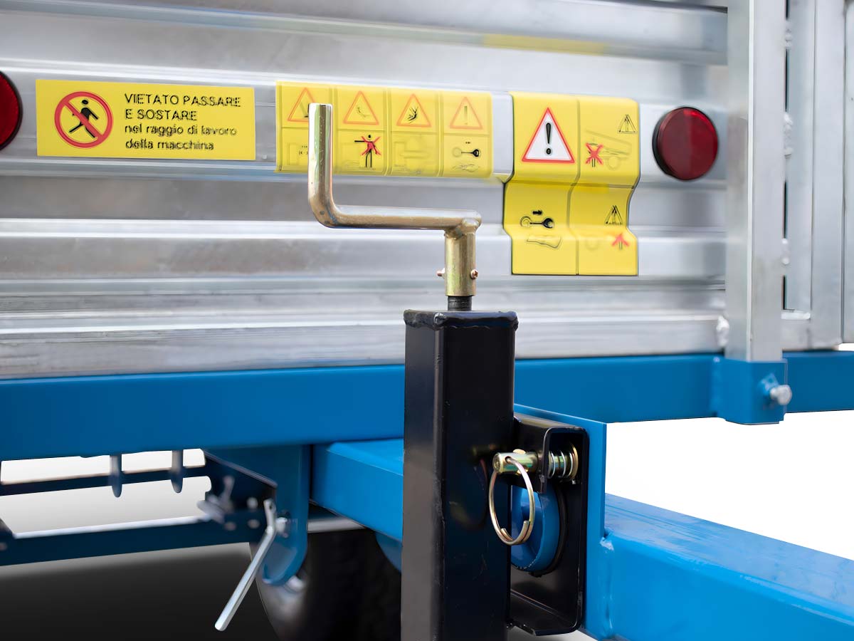 MT1000-M | Graecus | Τρέιλερ για τρακτέρ με μηχανική ανατροπή 1000kg 