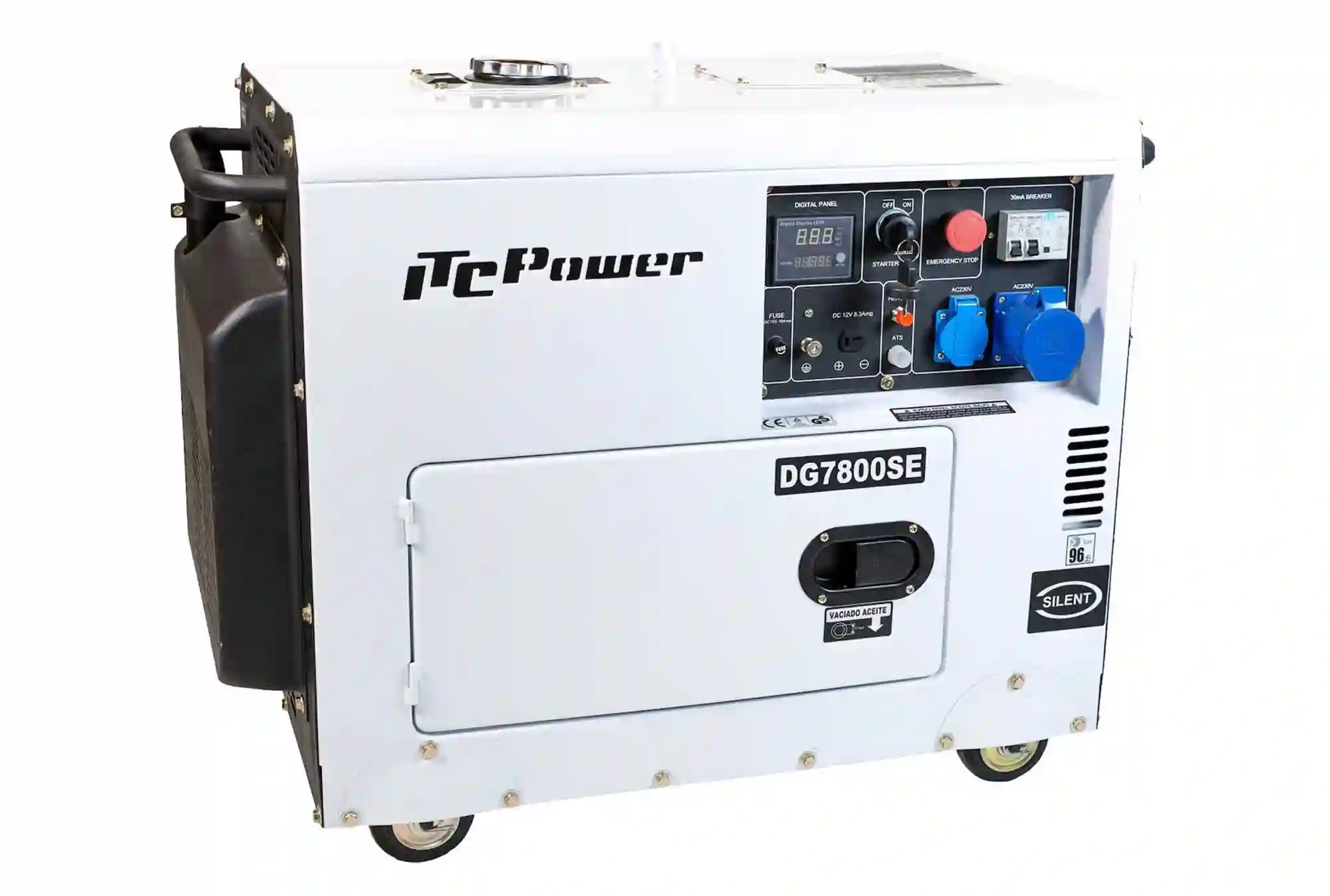 DG7800SE | ITC Power | Γεννήτρια πετρελαίου (ηλεκτρική εκκίνηση)