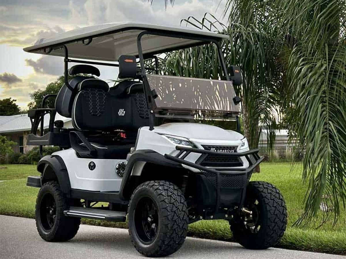 HELIOS 2+2 Lifted Lithium | Ανυψωμένο Ηλεκτρικό Όχημα Μεταφοράς, 48V 5kW