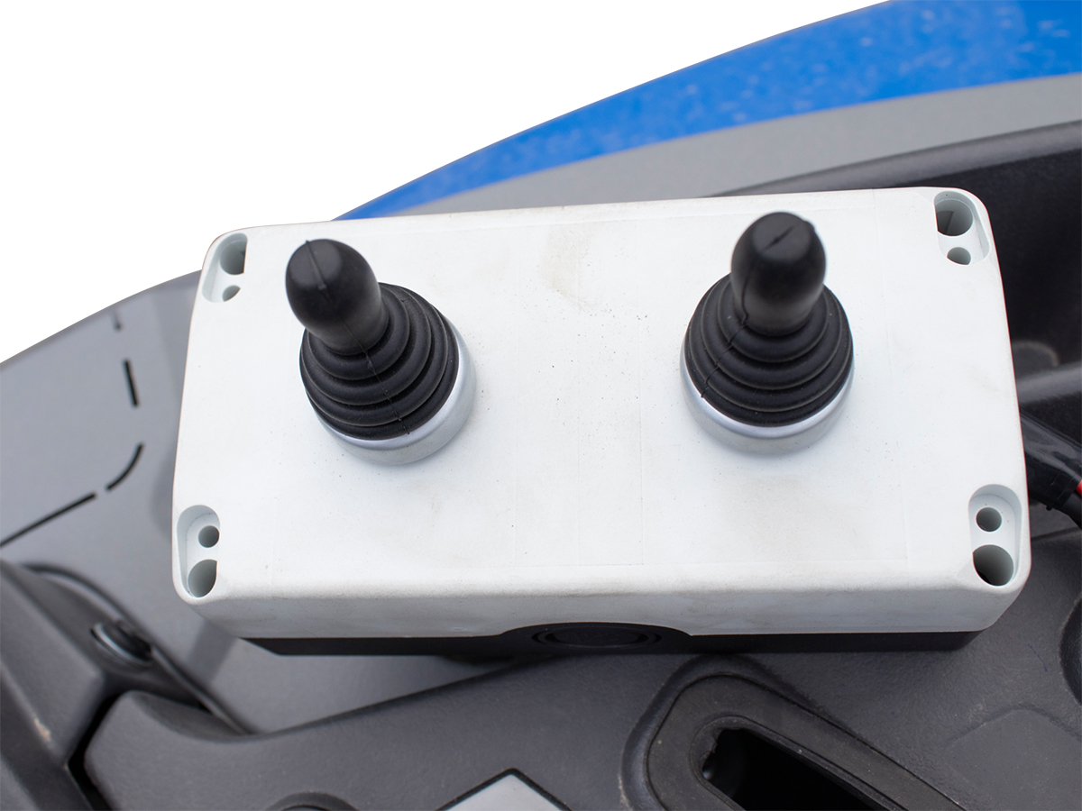 BTK 150 Joystick | Graecus | Τηλεσκοπικός Καταστροφέας με βραχίονα, αυτόνομος για τρακτέρ | βαρέως τύπου 