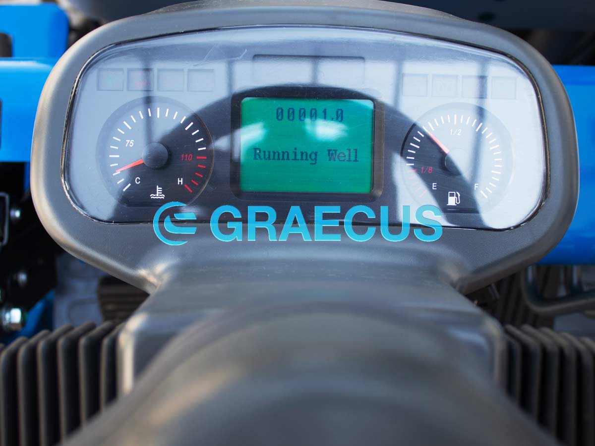 FD20V (ΡΙΚ) | Graecus | Κλάρκ 2.0Τ STAGE V diesel | Duplex 3000mm | υδραυλική πλάγια μετατόπιση | πιρούνια 1220mm