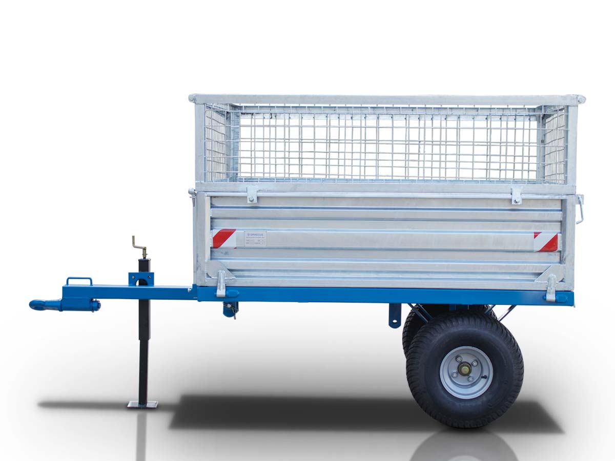 MT1000-M | Graecus | Τρέιλερ για τρακτέρ με μηχανική ανατροπή 1000kg 