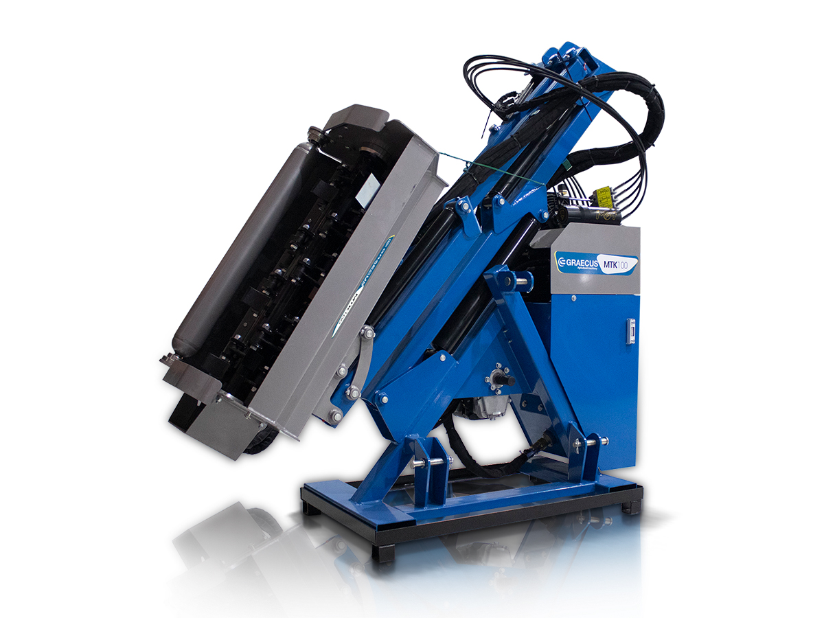 MTK 120 | Graecus | Τηλεσκοπικός Καταστροφέας με βραχιόνα, αυτόνομος για τρακτέρ | μεσαίου τύπου 