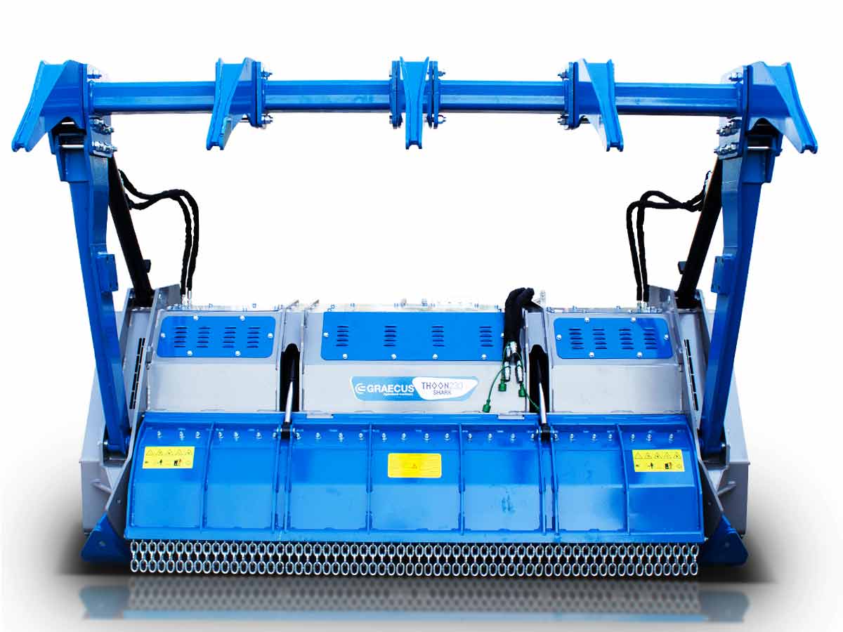 THOON SHARK 230 | Graecus | Δασικός καταστροφέας για τρακτέρ 