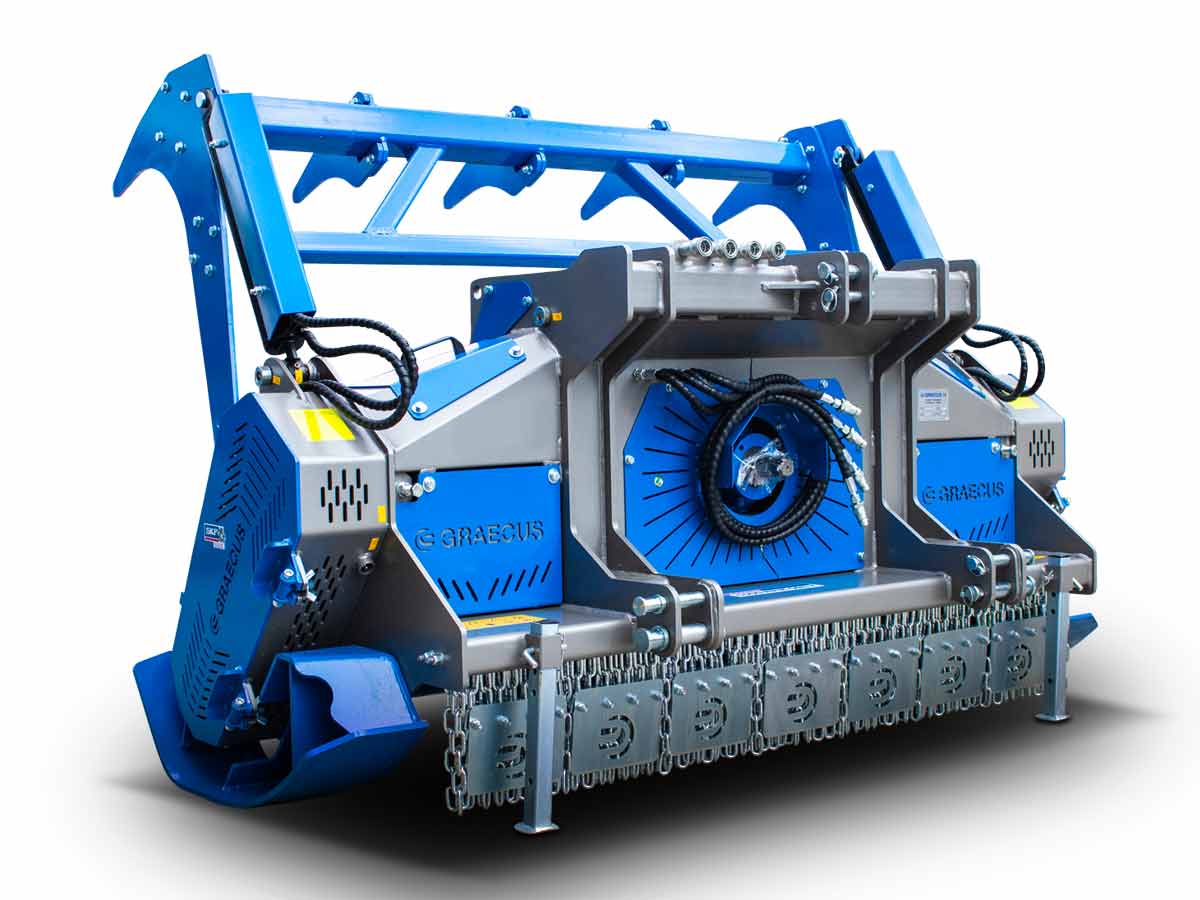 THOON WIDIA185 | Graecus | Δασικός καταστροφέας για τρακτέρ 