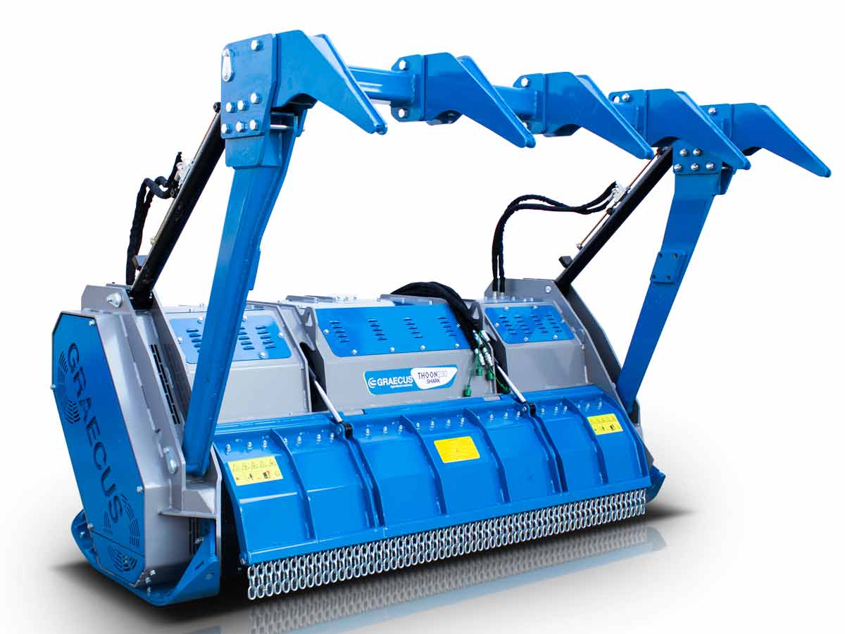 THOON SHARK 230 | Graecus | Δασικός καταστροφέας για τρακτέρ 