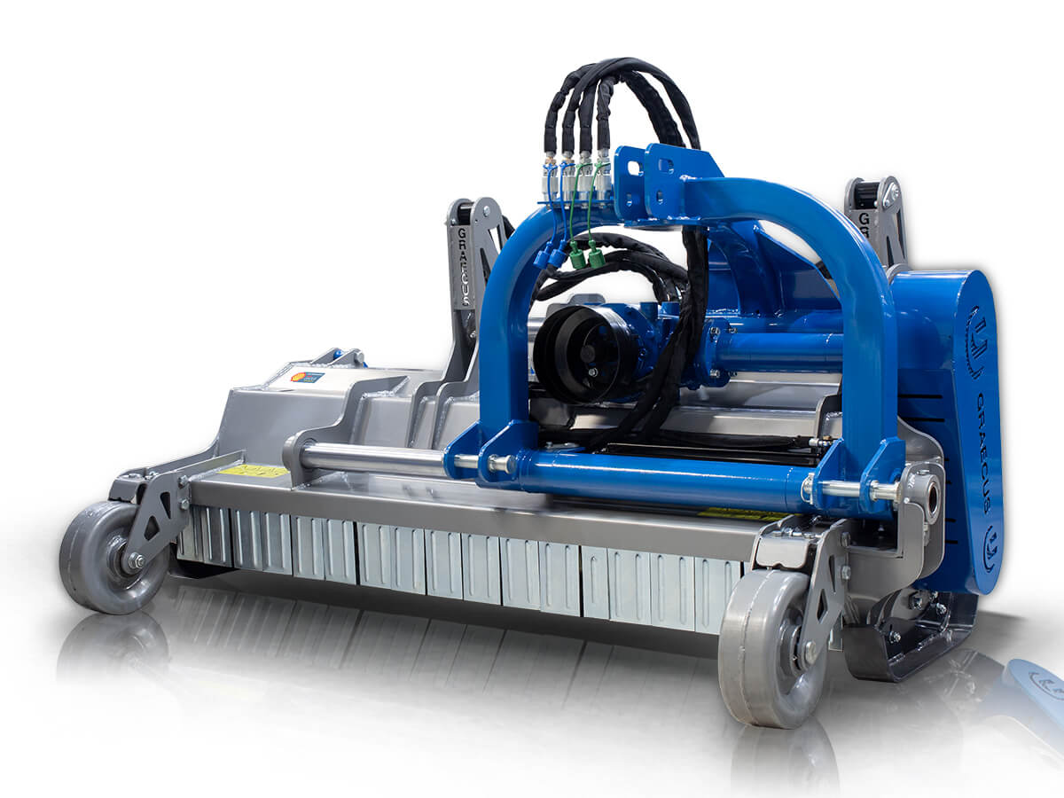 CERBERUS OPEN 200 | Graecus | Καταστροφέας βαρέως τύπου με ανοιγόμενο θόλο και υδραυλική μετατόπιση 