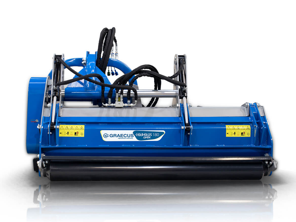 CERBERUS OPEN 200 | Graecus | Καταστροφέας βαρέως τύπου με ανοιγόμενο θόλο και υδραυλική μετατόπιση 