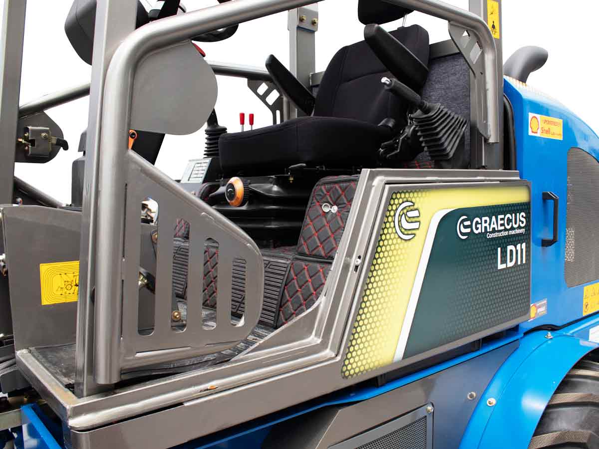 LD11 | Graecus | Σπαστός τροχοφόρος φορτωτής 