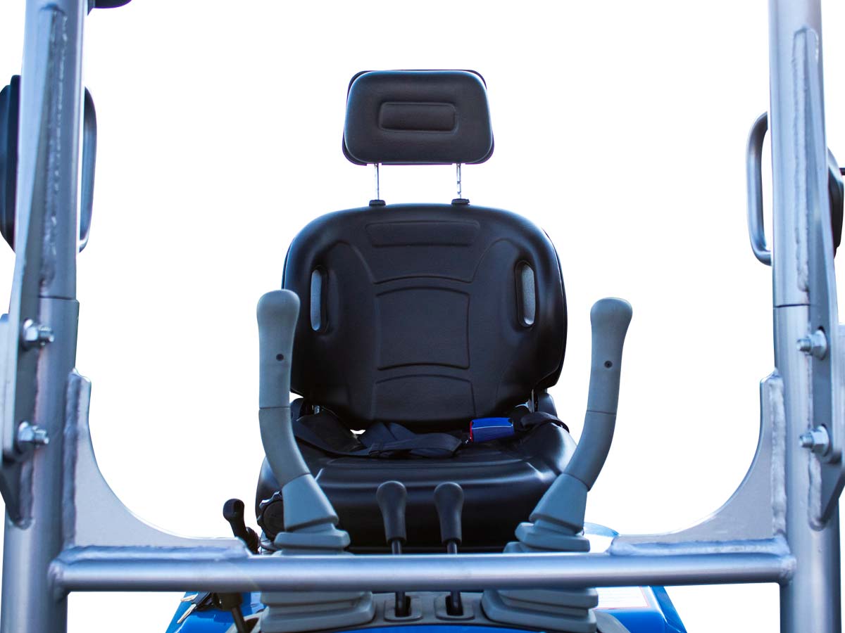 EB10-BOOM | Graecus | Μικρός ερπυστριοφόρος εκσκαφέας 1T, Diesel, με περιστροφή στην μπούμα και γραμμή σφύρας 