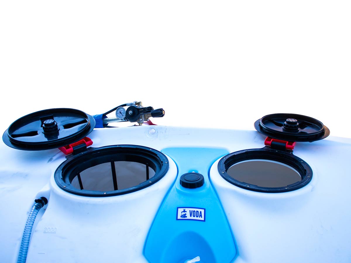 TPS2000 | Agron Mag | 2000L Συρόμενη Τουρμπίνα 