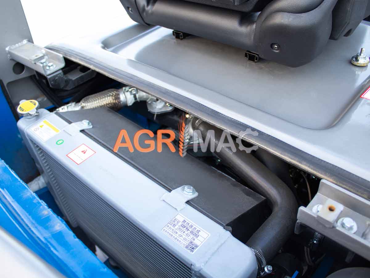 FD35V pro (ΡΙΚ) | Graecus | Κλάρκ 3.5Τ STAGE V Diesel | Triplex 4500mm | Υδραυλική πλάγια μετατόπιση | Πιρούνια 1220mm