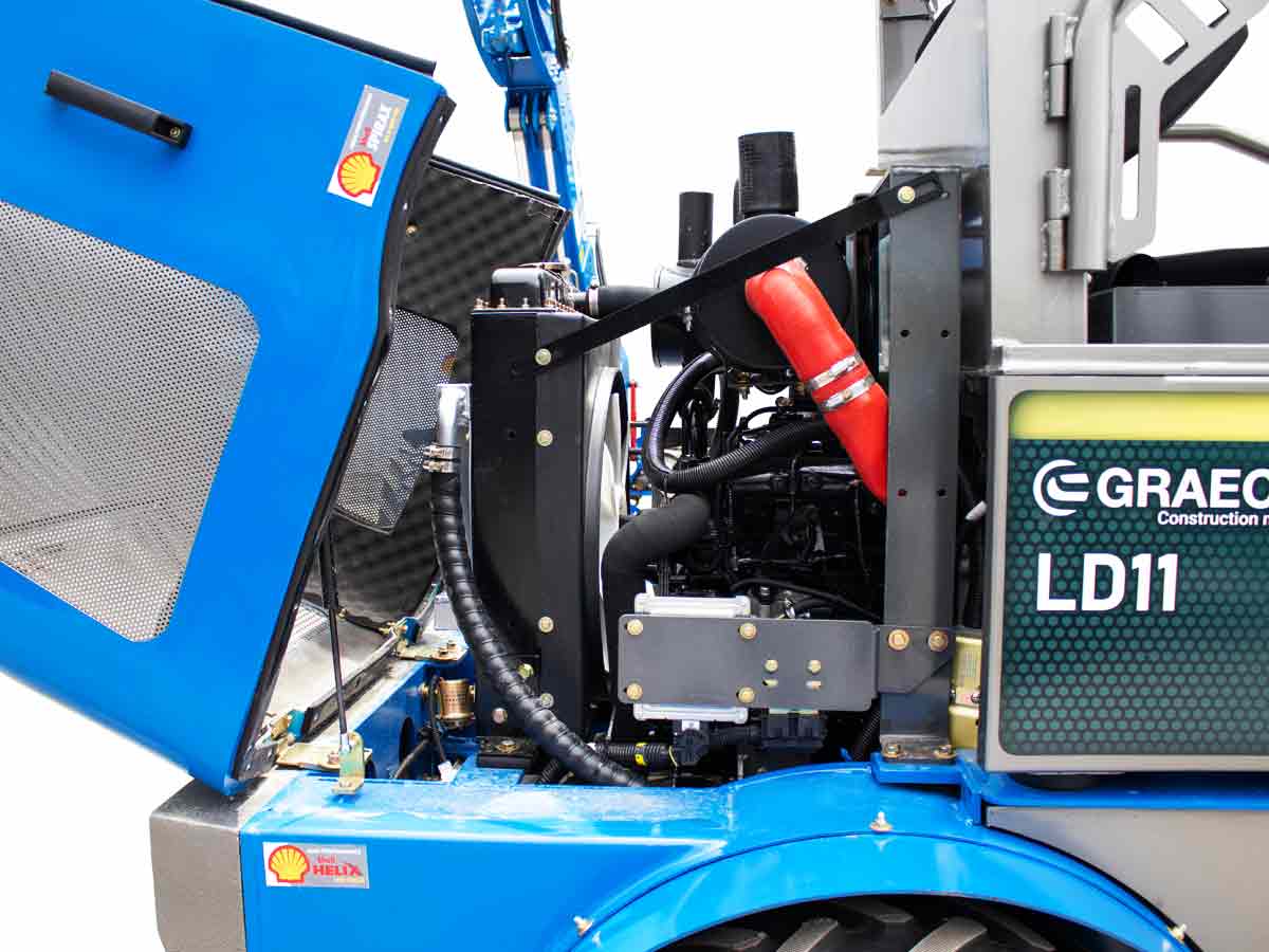 LD11 | Graecus | Σπαστός τροχοφόρος φορτωτής 