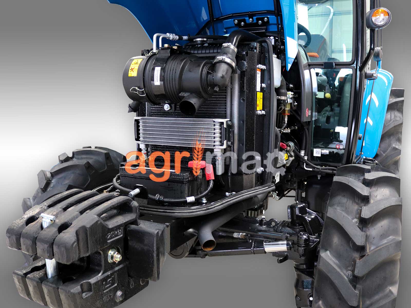 LS XR50 CABIN | LS Tractor | 60hp Καμπίνα Δενδροκομικό Αμπελουργικό Τρακτέρ