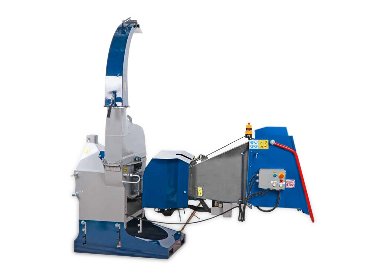 KT15EC | Graecus | Κλαδοτεμαχιστής με υδραυλική τροφοδοσία και σύστημα κατα της απόφραξης 