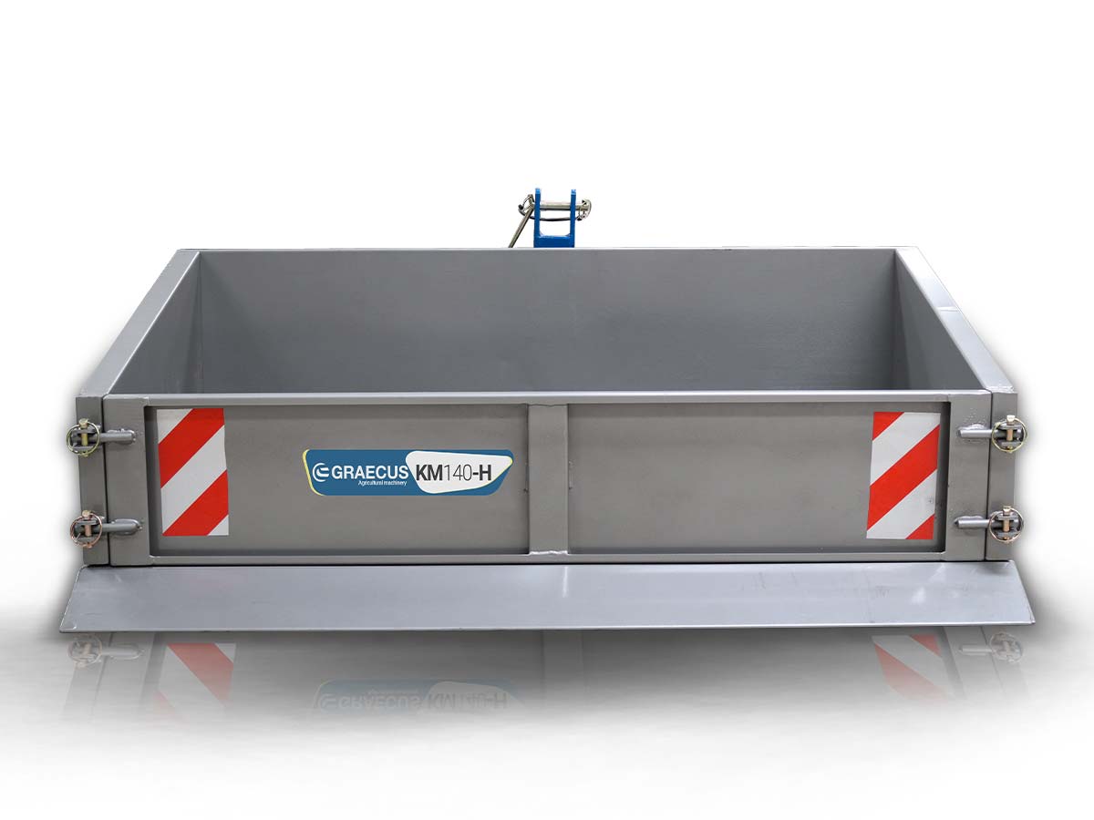 KM180-H | Graecus | Σέσουλα αναρτώμενη με υδραυλική ανατροπή ενισχυμένη 