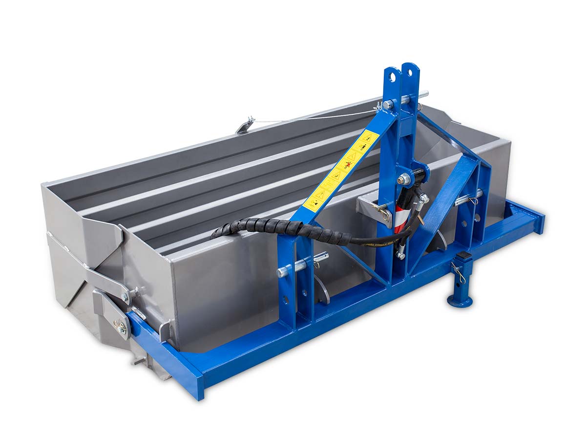 BM160-H | Graecus | Κουβάς μεταφοράς αναρτώμενος με υδραυλική ανατροπή 