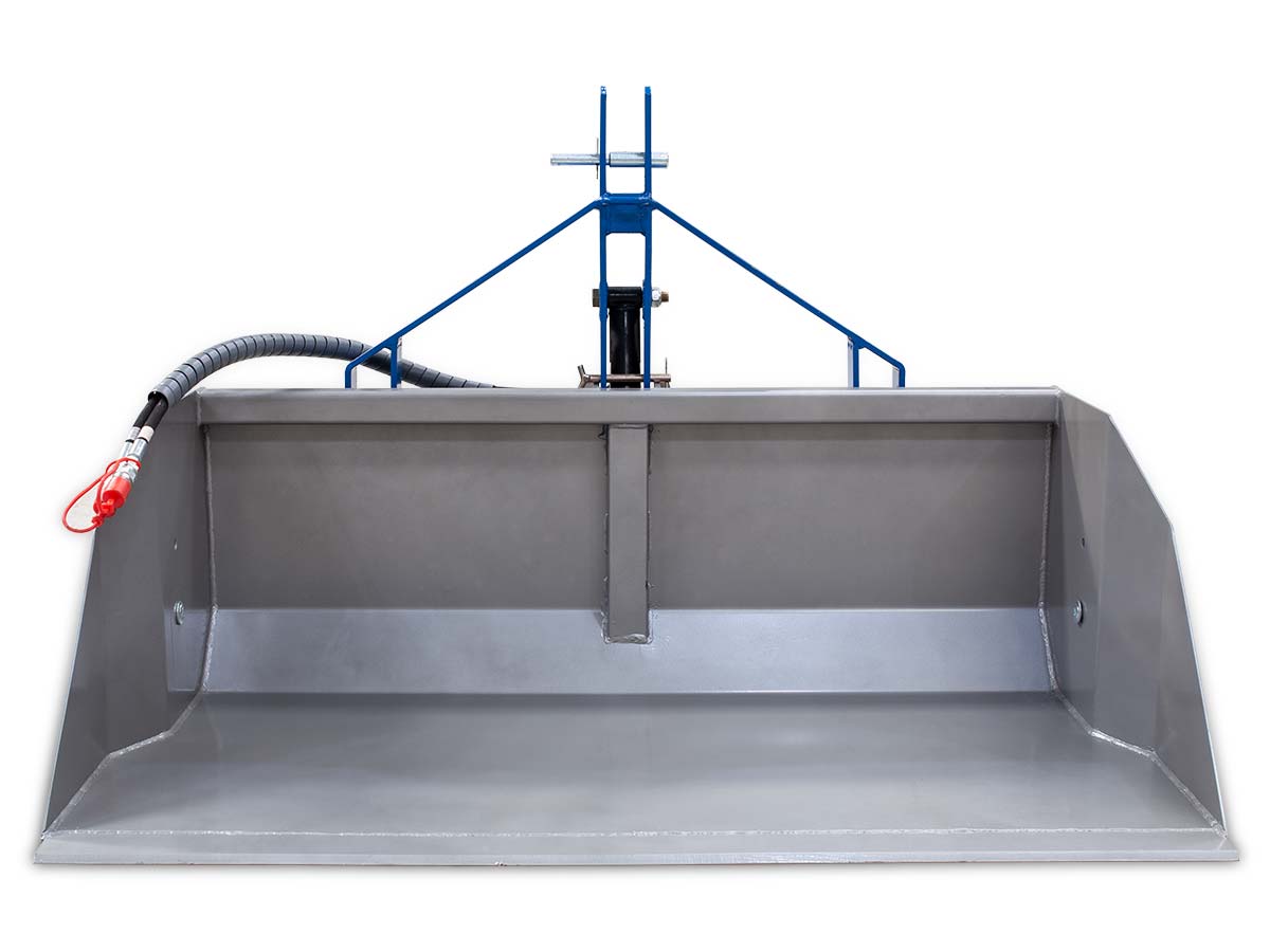 BM160-H | Graecus | Κουβάς μεταφοράς αναρτώμενος με υδραυλική ανατροπή 