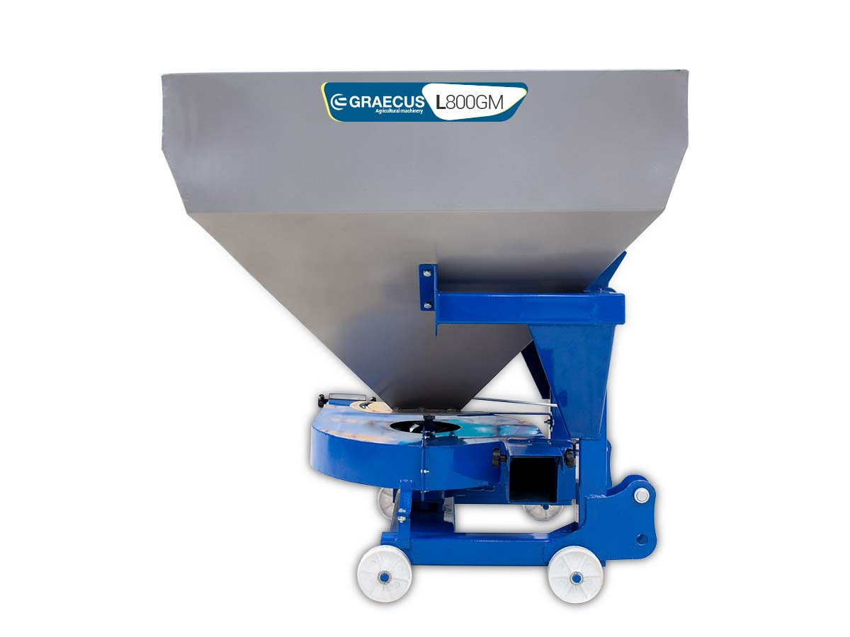 L800GM | Graecus | Λιπασματοδιανομέας με διπλή γραμμική 