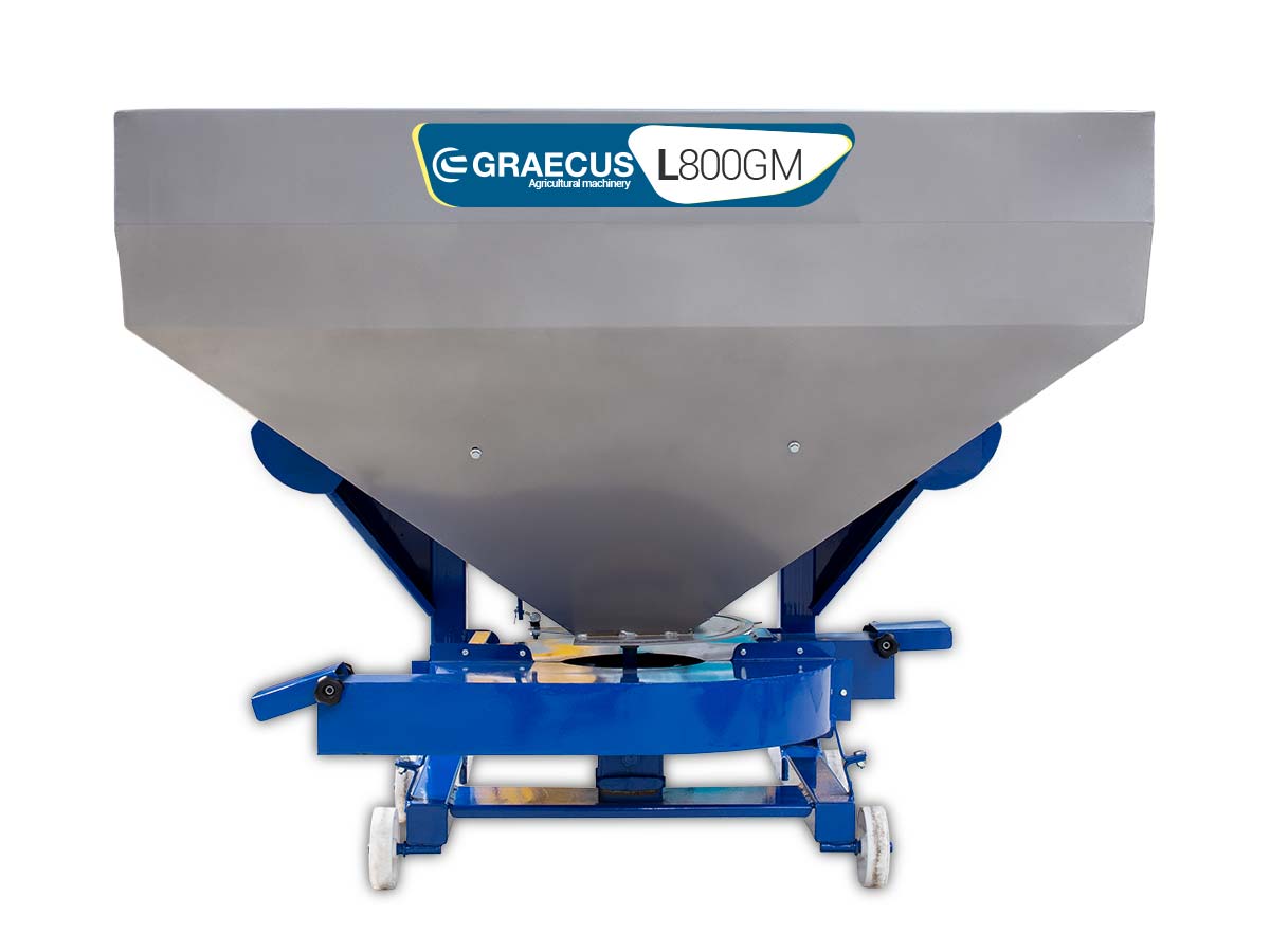 L800GM | Graecus | Λιπασματοδιανομέας με διπλή γραμμική 