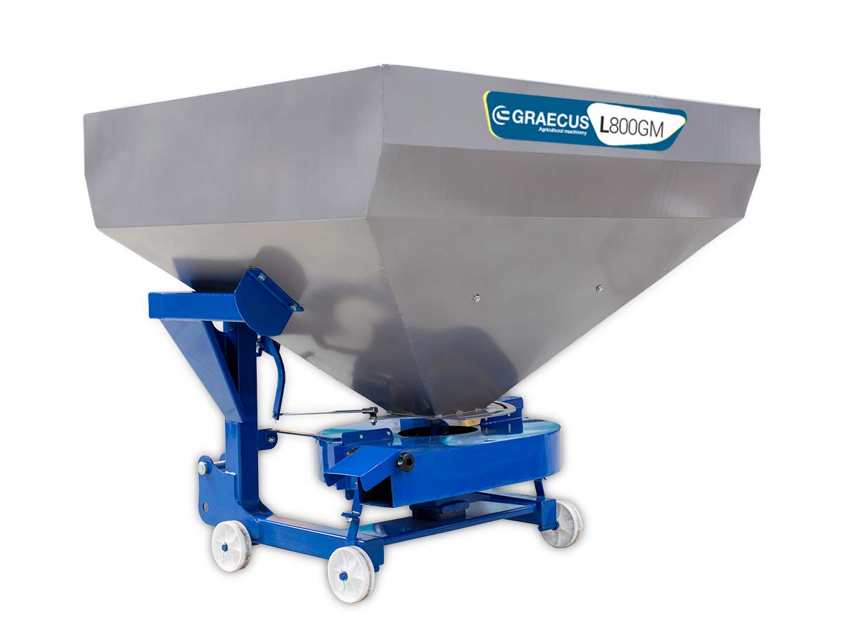 L800GM | Graecus | Λιπασματοδιανομέας με διπλή γραμμική 