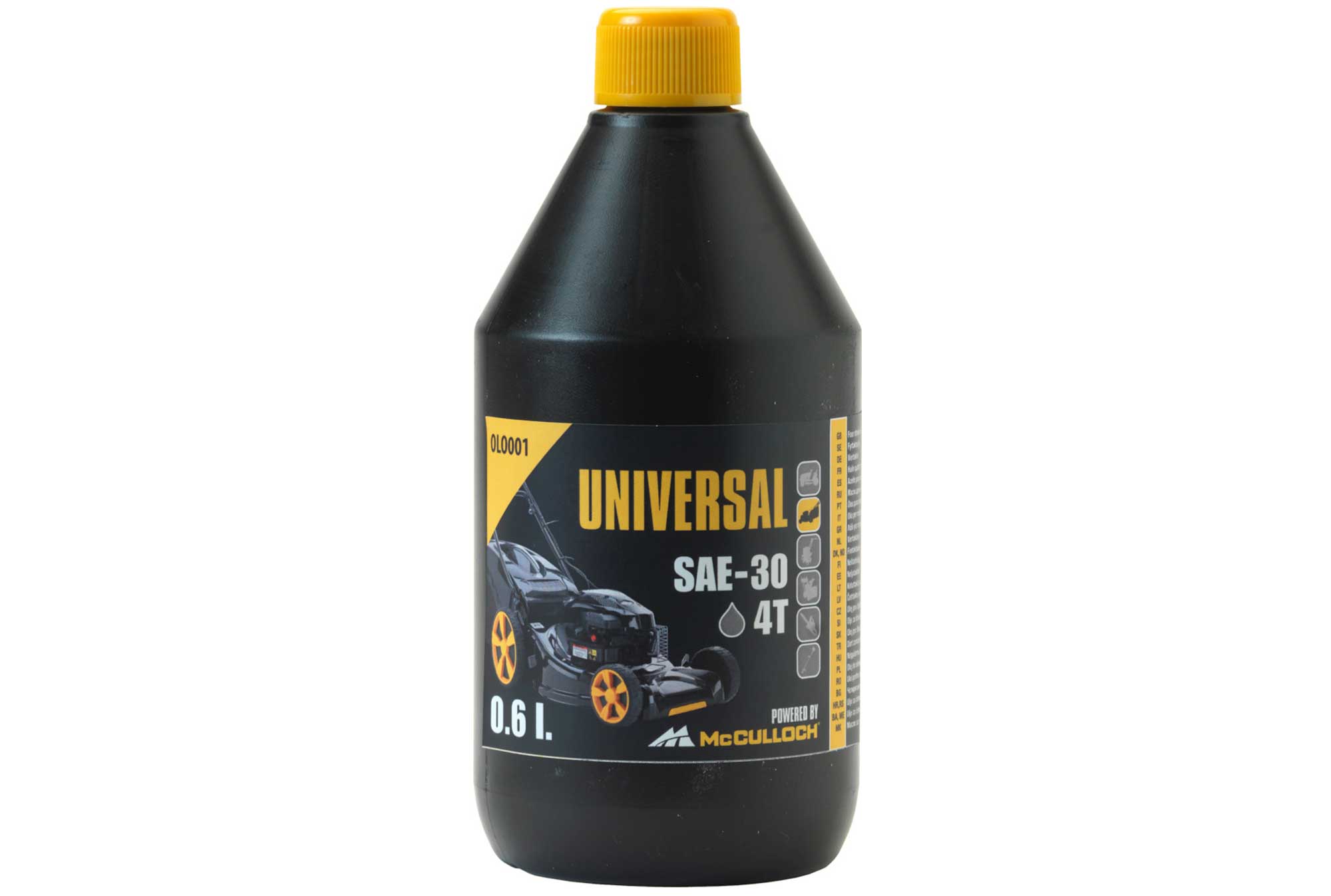 SAE30 | McCulloch | Λάδι για 4χρονους κινητήρες 0.6Lt (577616401)