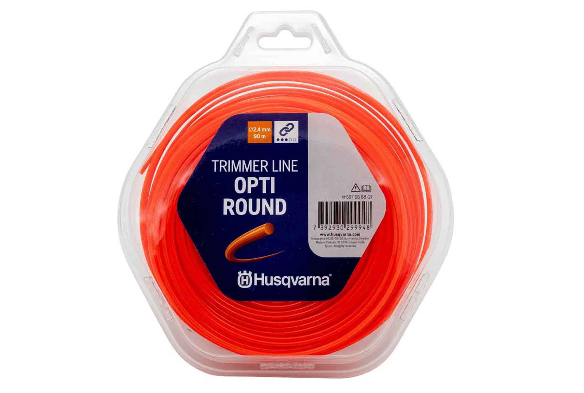Opti Round | Husqvarna | Μεσινέζα 2.4mm X 90m