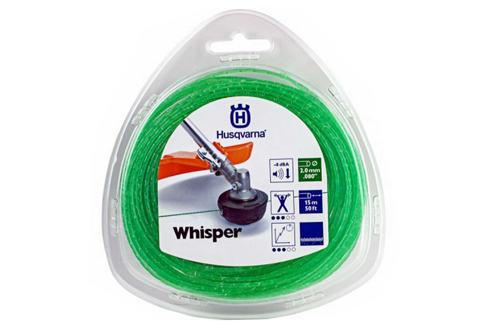 Whisper | Husqvarna | Μεσινέζα 2.0mm X 15m