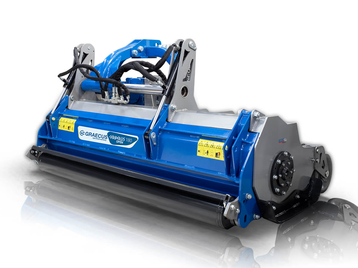 CERBERUS OPEN 240 | Graecus | Καταστροφέας βαρέως τύπου με ανοιγόμενο θόλο και υδραυλική μετατόπιση 