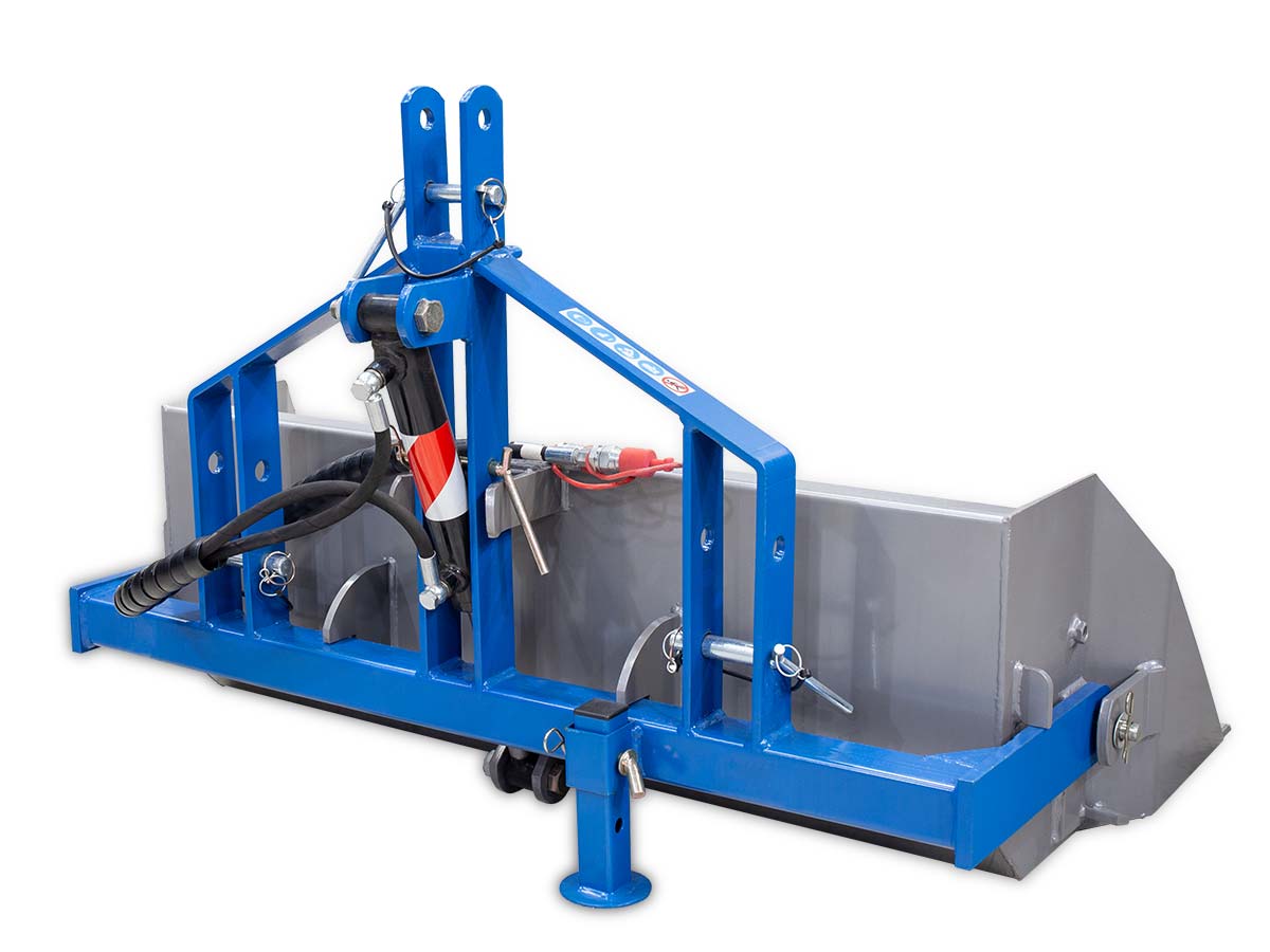 BM120-H | Graecus | Κουβάς μεταφοράς αναρτώμενος με υδραυλική ανατροπή 