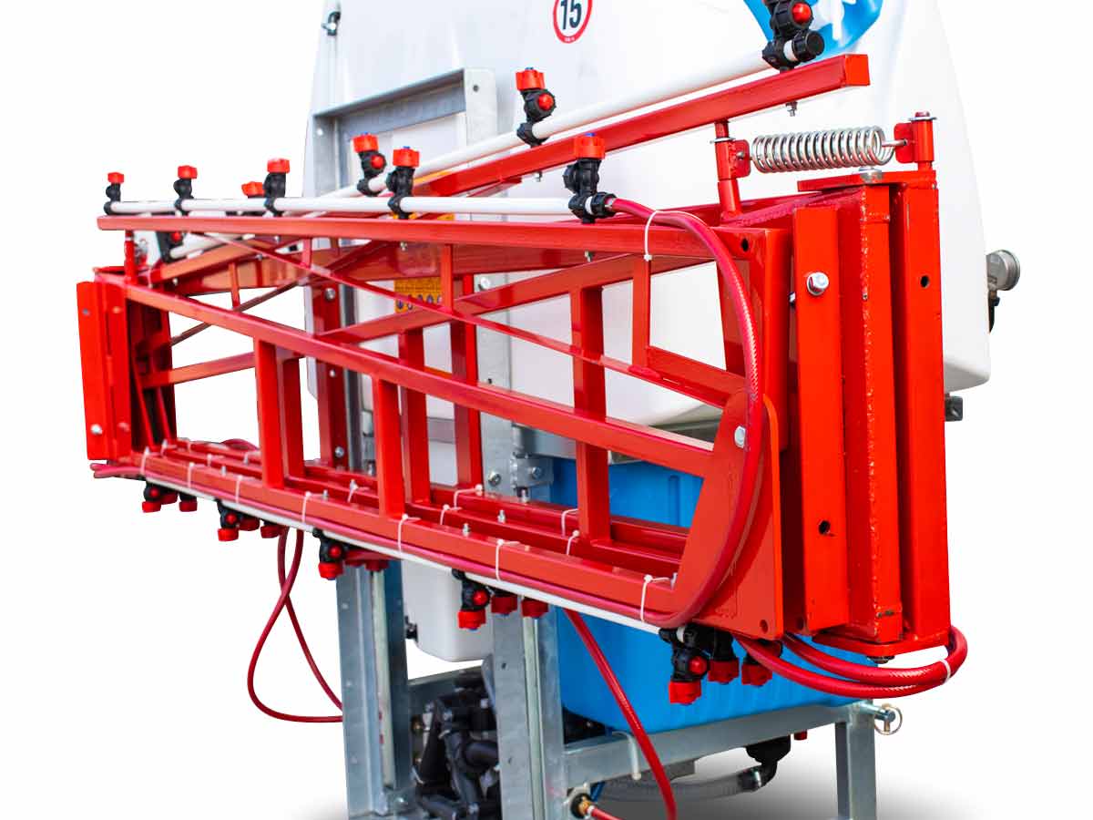 PA700+AD10 | Agron Mag | 700L/10m Ραντιστικο-Ψεκαστικο 3 καζάνια αναρτώμενο με 10 μέτρα μπάρα 